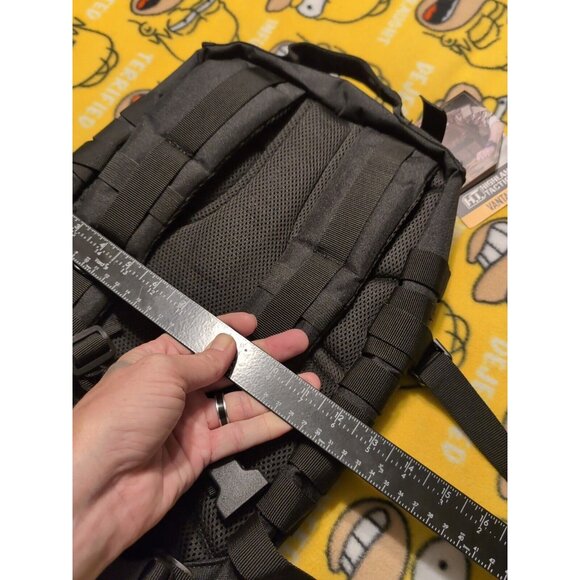 Highland Tactical Vantage Tactical BackpackBlack Molle Webbing NWT - Picture 7 of 7